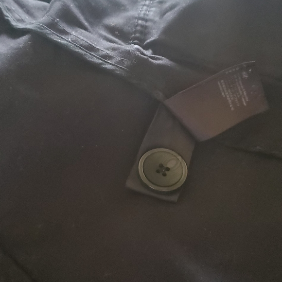 H&M Black Tie-Belt Utility Jacket - Picture 6 of 7